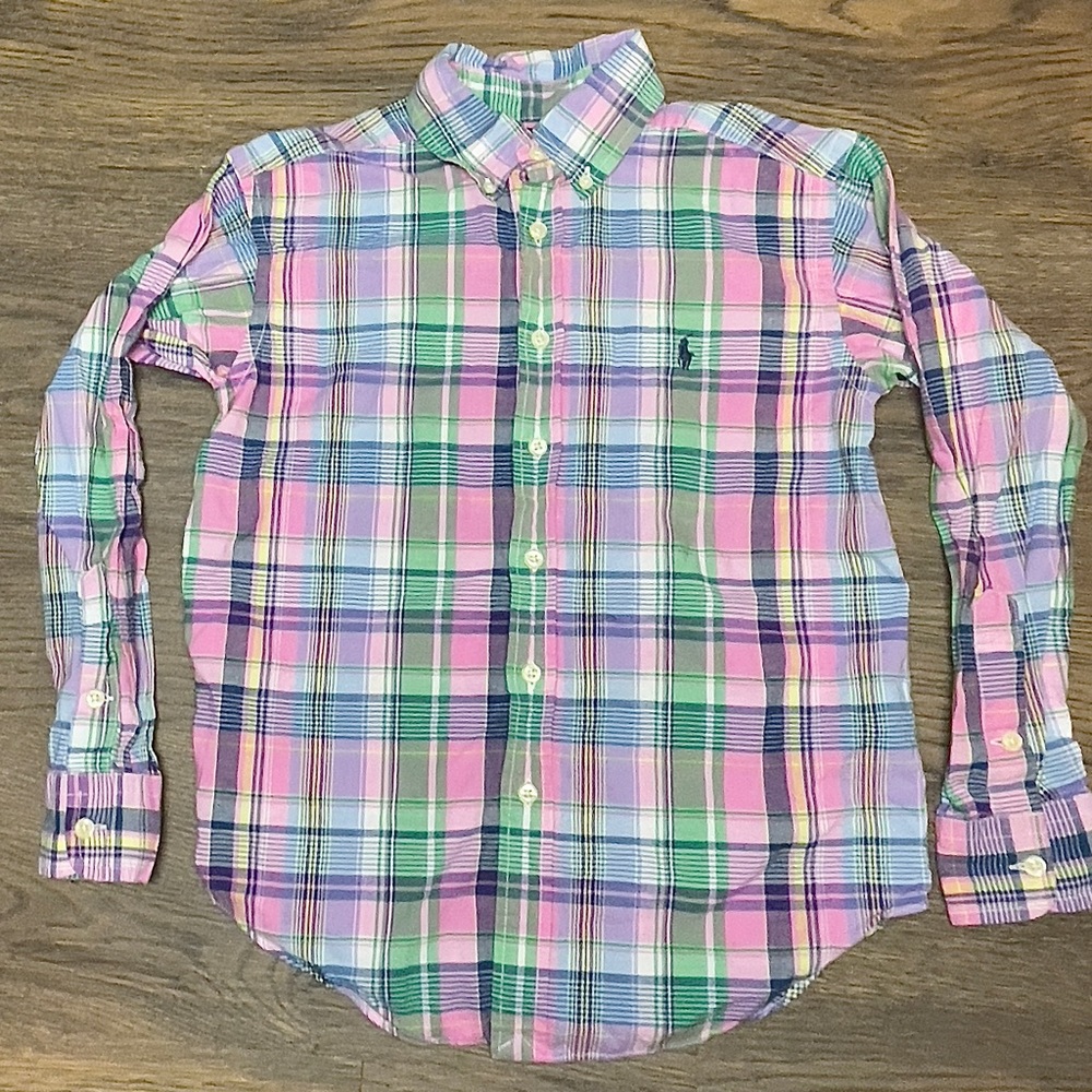 BOYS POLO RALPH LAUREN BUTTON UP